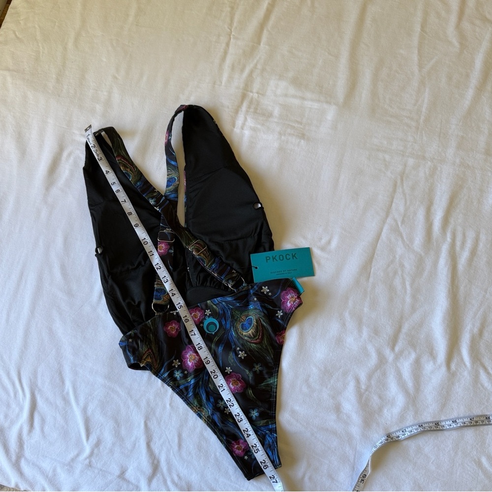 Pkockbeachwear Vibrant Feather Swimsuit - Picture 8 of 12